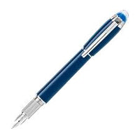 Montblanc STARWALKER BLUE PLANET PRECIOUS RESIN FOUNTAIN PEN