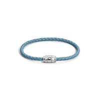 Montblanc Bracelet Steel 3 rings, Smoky Blue, 63