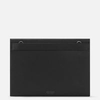 حقيبة جيب مغلفة من مونت بلانك سارتوريال باللون الأسود